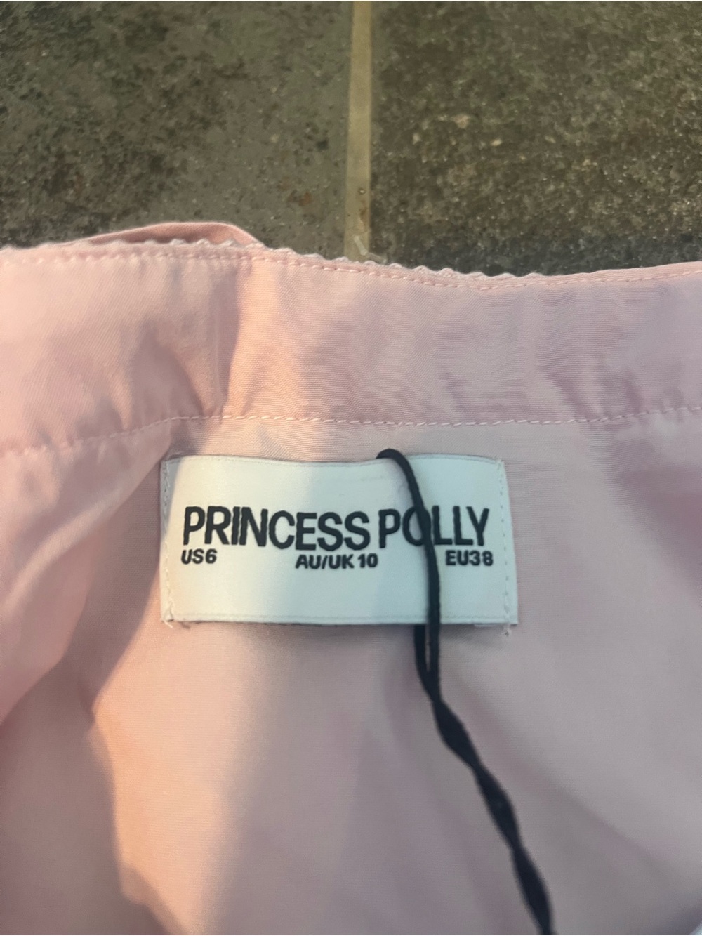Princess Polly Nicoletta Mini Dress in Light Pink, size 6. NWT - Picture 10 of 16